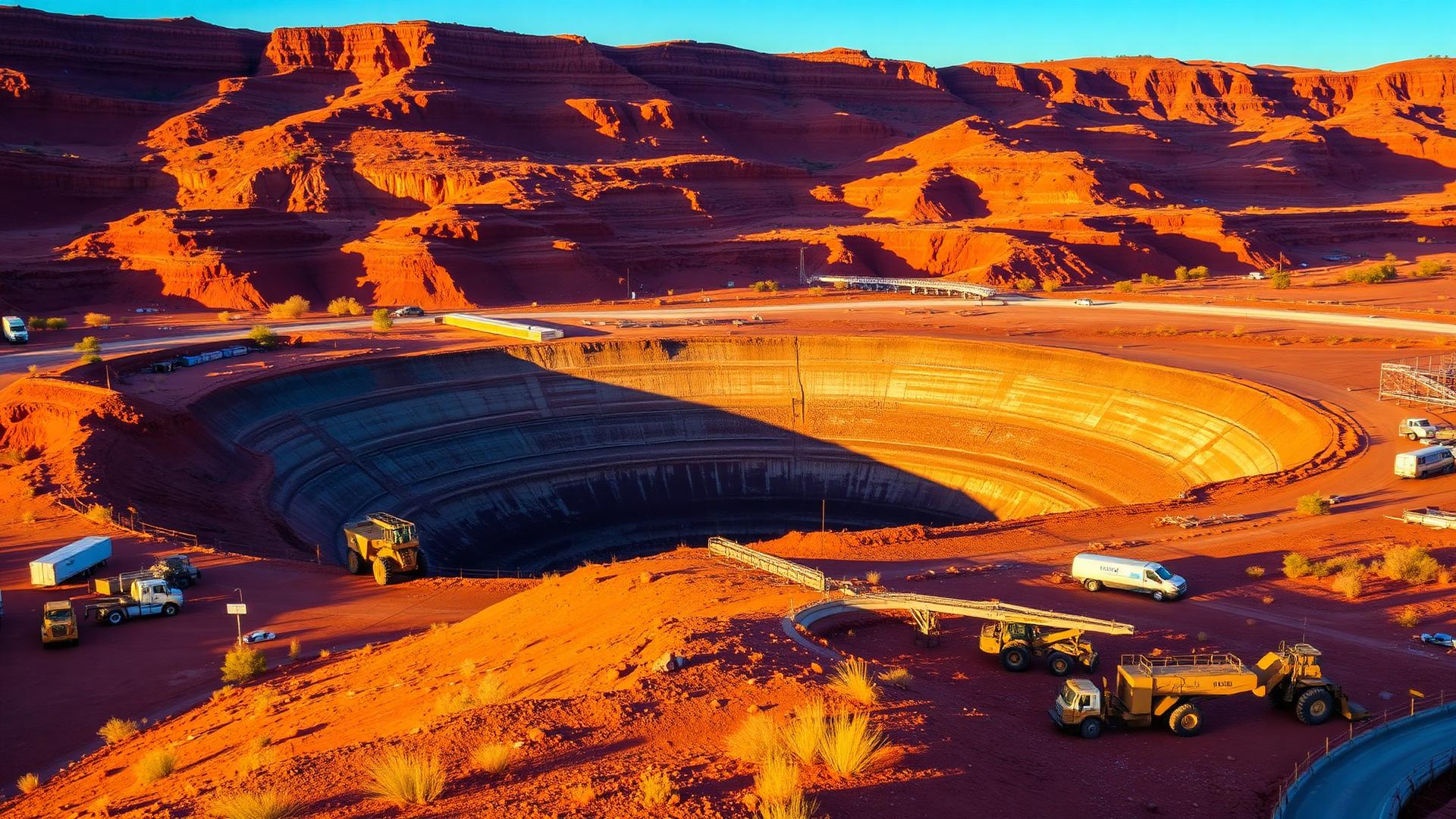 Kalgoorlie skyline — construction site camera hire